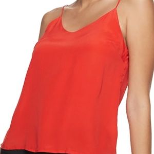 Orange Cami Blouse